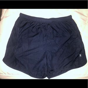 Navy blue workout shorts